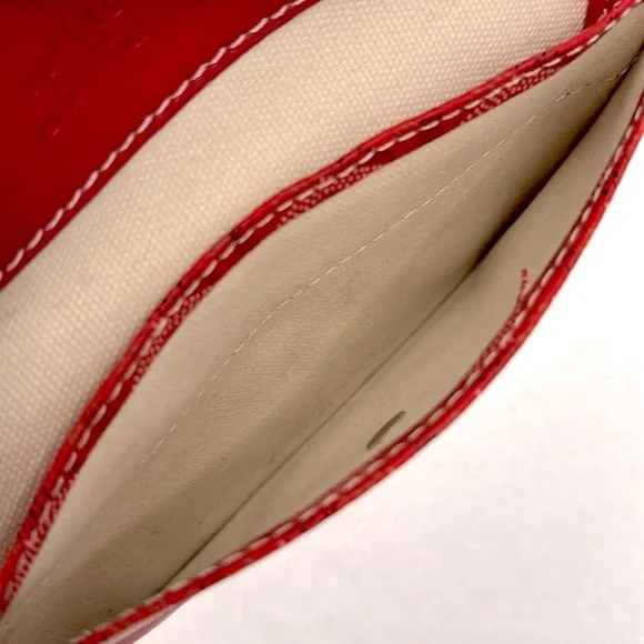 Goyard Saint Louis Red Pouch/Card case AUTHENTIC - Picture 9 of 10